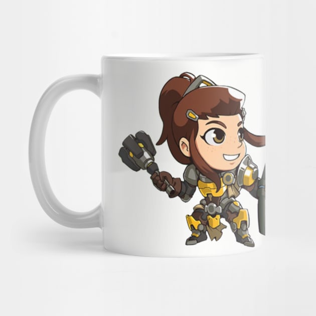 Brigitte Cute Spray - Overwatch by Bystanders